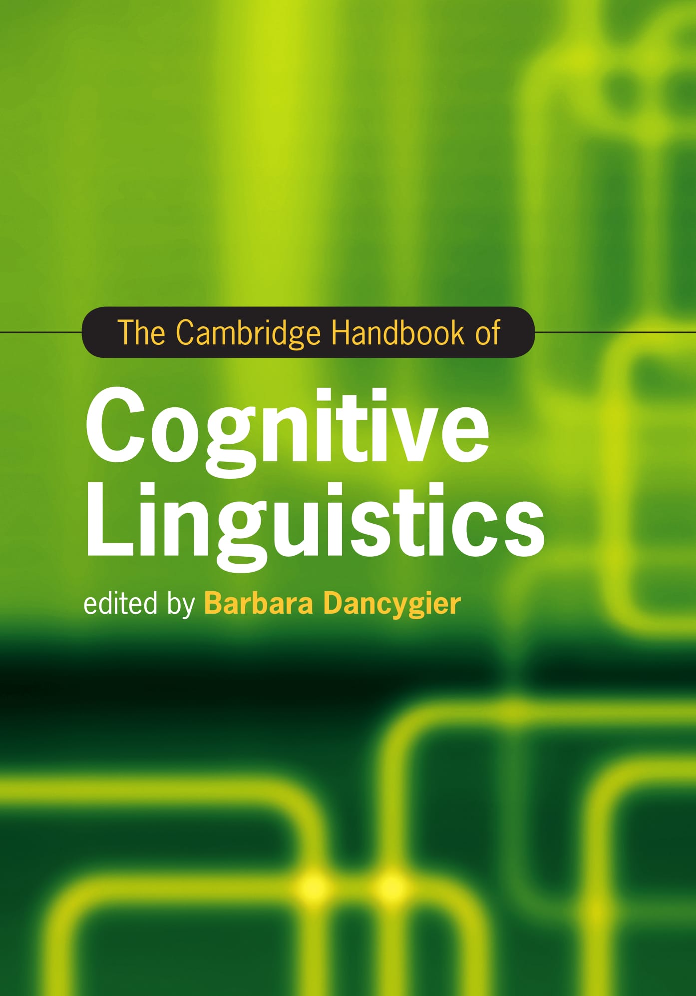 The Cambridge Handbook of Cognitive Linguistics Book Cover